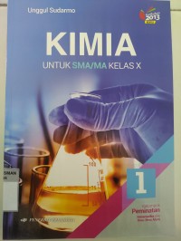 Image of Kimia kelas X peminatan